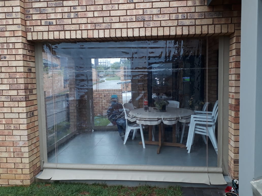 Maxi Clear installation by First Choice Blinds SA